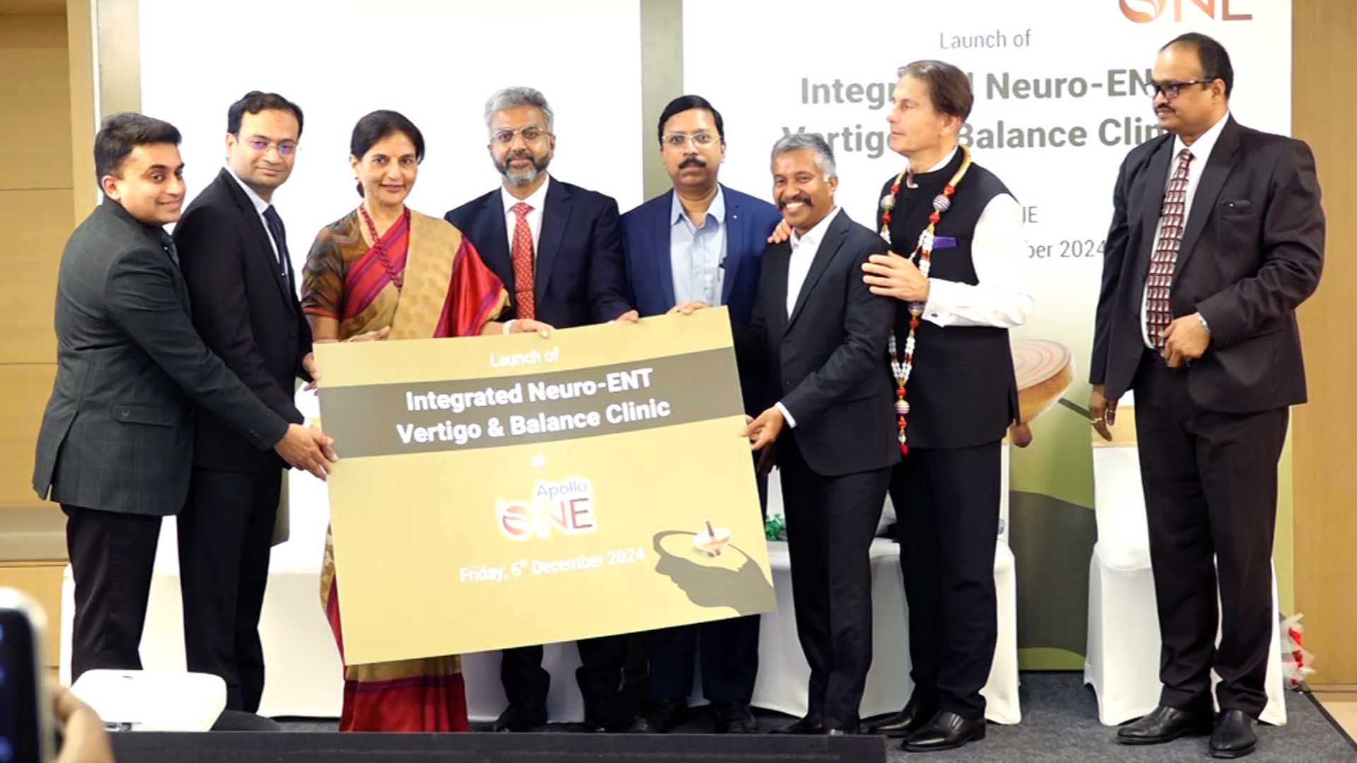 Apollo Hospitals Launches Integrated Neuro-ENT Vertigo and Balance Disorders Clinic at Apollo One