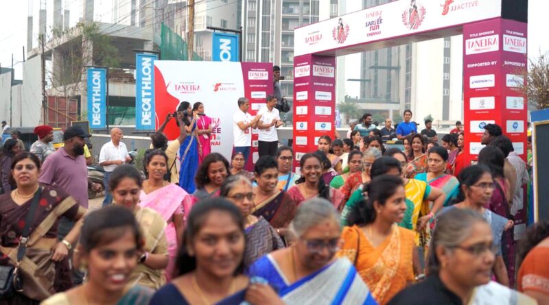 taneira saree run chennai