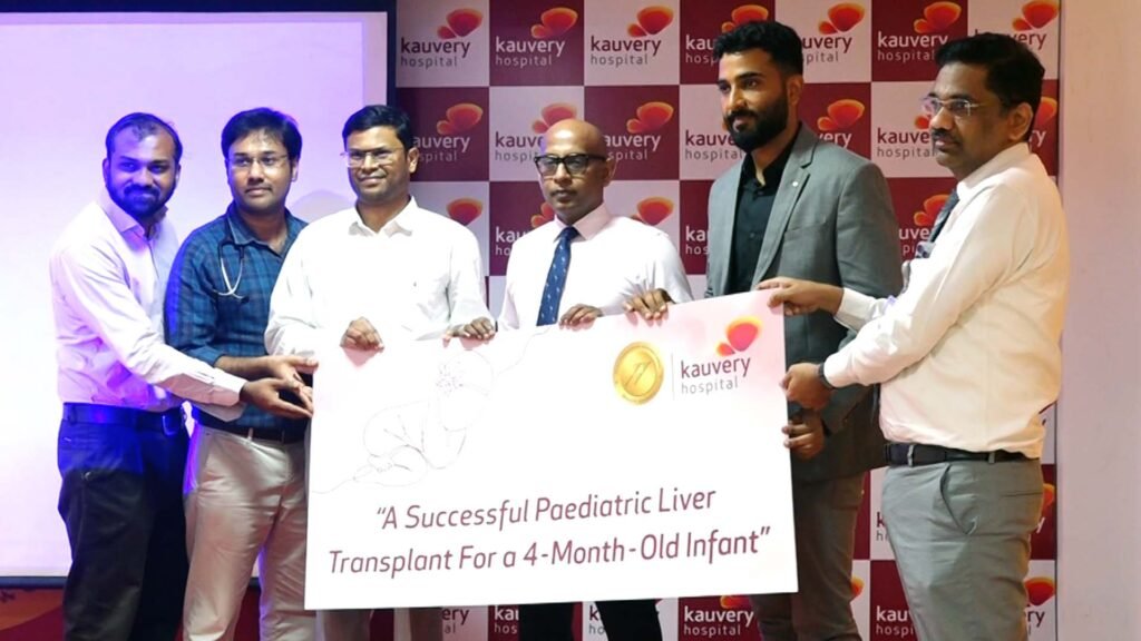 Paediatric Liver Transplant in kauvery hospital chennai