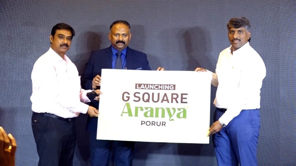g square aranya plots villas in porur