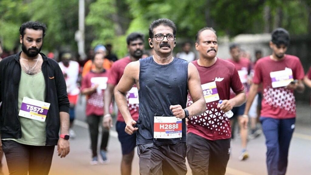 Retd IPS Officer Jayanth Murali Creates History marathon