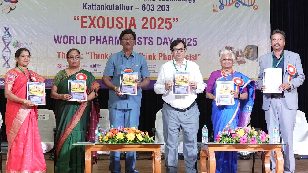 SRMIST Spotlights Pharmacy Excellence on World Pharmacists Day