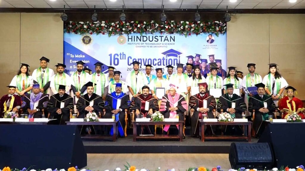 hindustan institute 16th convocation