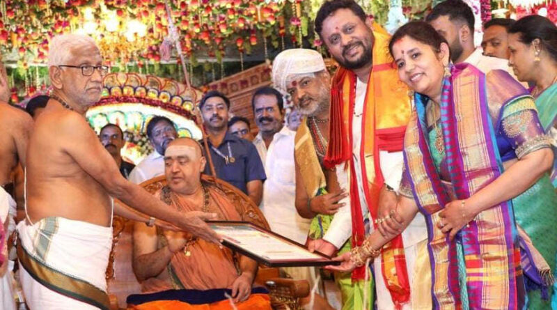 jagadesh kadavul honoured
