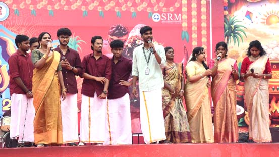 srm university pongal celebrations