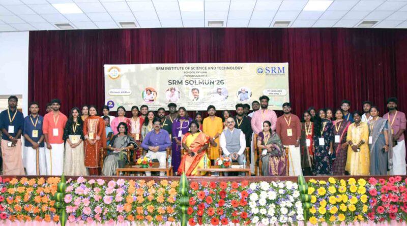 Tamilisai Soundararajan SRM SOLMUN 2026