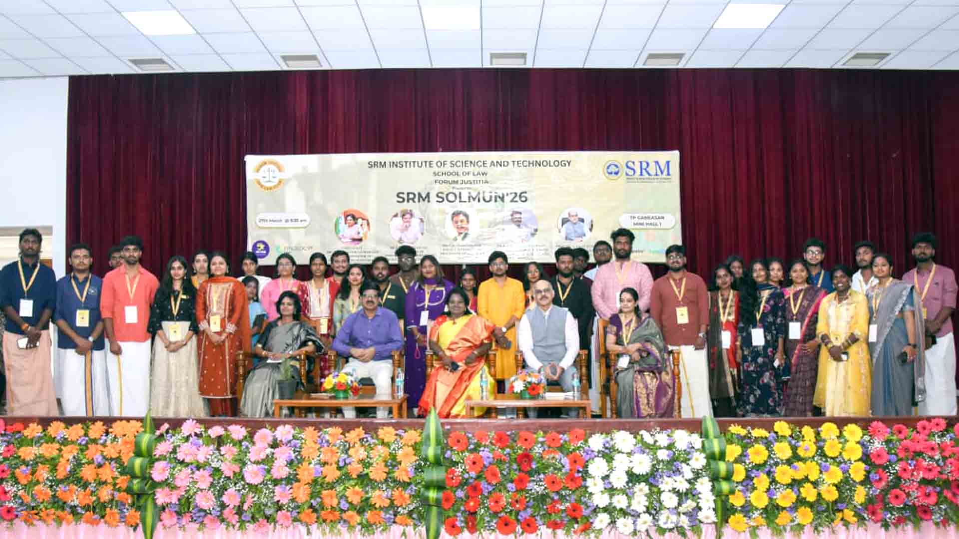 Tamilisai Soundararajan Calls for Dialogue-Driven Conflict Resolution at SRM SOLMUN’26