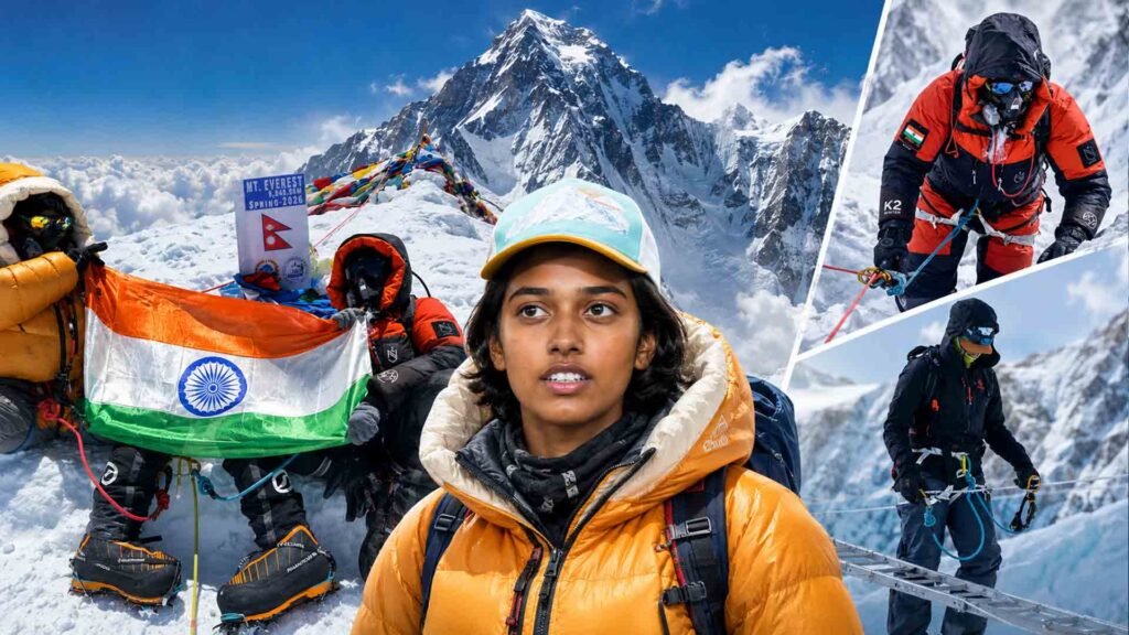 Nisha Sasikumar Mount Everest chennai girl