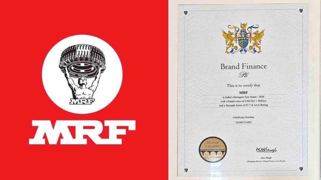 Chennai MRF Tyres Brand Finance 2026