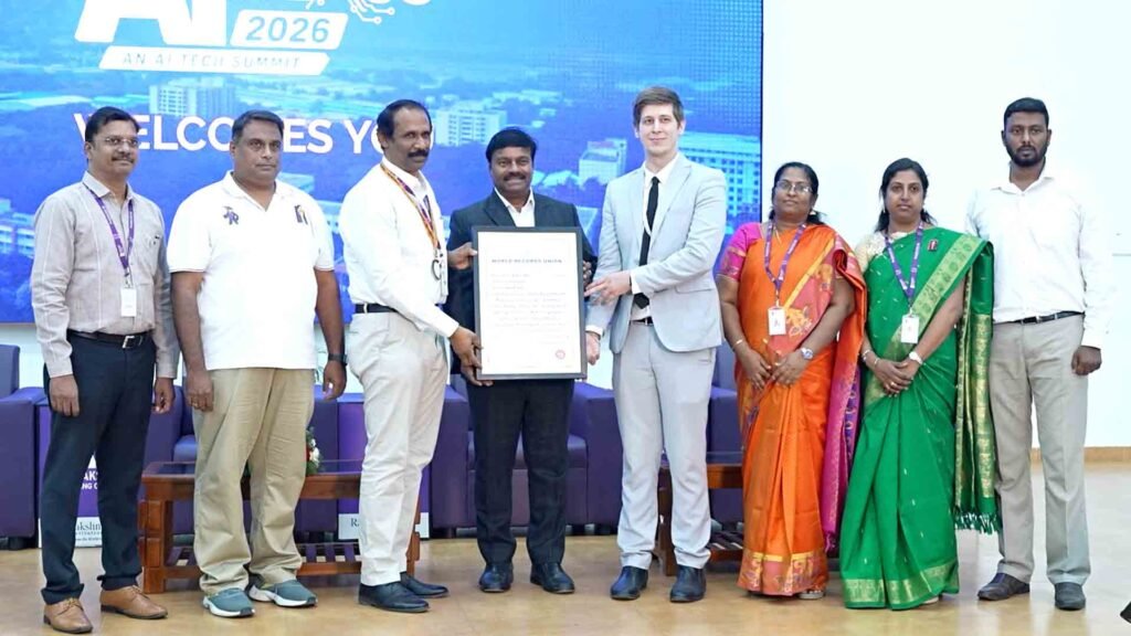 Rajalakshmi Engineering College World Record AI NEXUS 2026