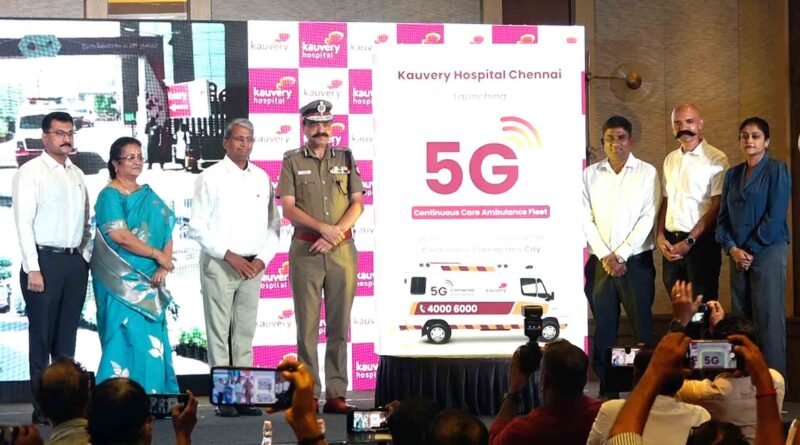Kauvery Hospital Launches 5G Ambulance Service Across Chennai
