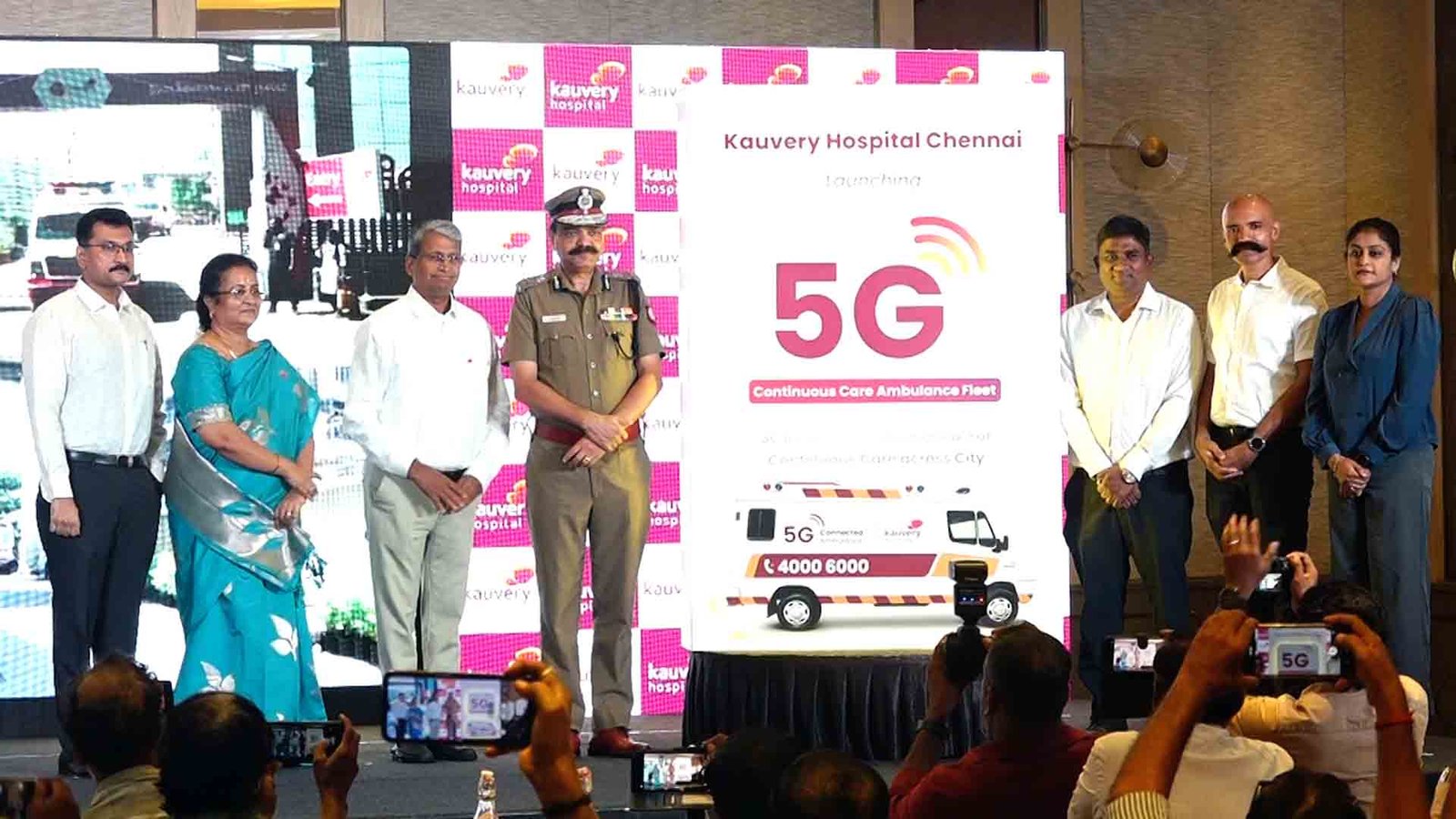 Kauvery Hospital Launches 5G Ambulance Service Across Chennai