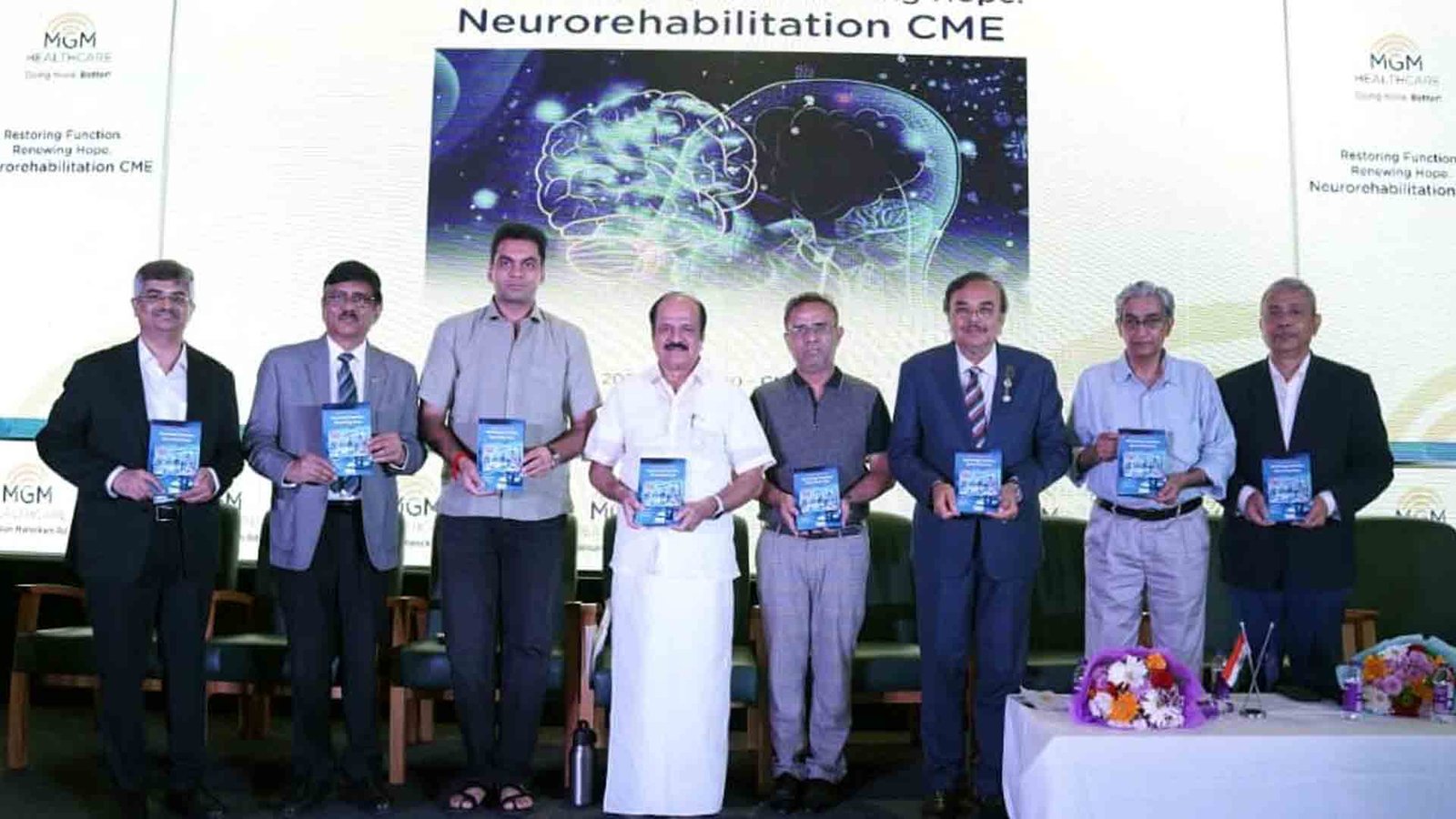 Tamil Nadu Assembly Speaker J.C.D. Prabhakar Inaugurates Neuro Rehabilitation CME at MGM Healthcare