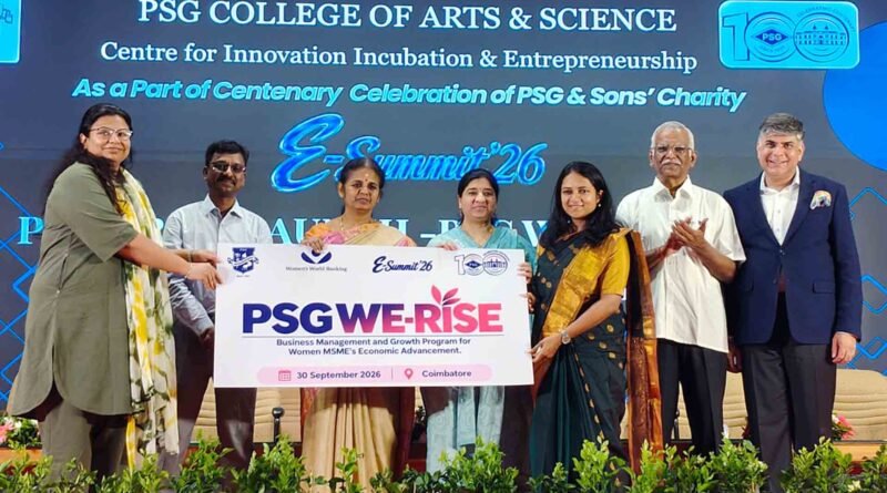 WE-RISE women entrepreneurs Coimbatore